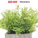 AZKO Arthome 22.8 Cm Bunga Artifisial Wild - Putih