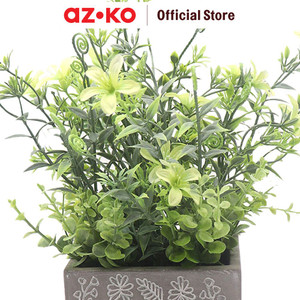 AZKO Arthome 29.2 Cm Bunga Artifisial Wild - Hijau