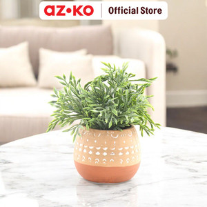 AZKO Arthome 22.8 Cm Bunga Artifisial Syzygium Dengan Pot - Hijau