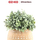 AZKO Arthome 17.8 Cm Bunga Artifisial Melia Azedarach - Hijau