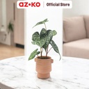 AZKO Arthome 22.8 Cm Bunga Artifisial Dengan Pot - Hijau