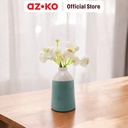 AZKO Arthome 15.2 Cm Bunga Artifisial Dengan Pot - Biru/Putih
