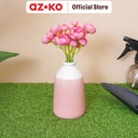 AZKO Arthome 15.2 Cm Bunga Artifisial Dengan Pot - Pink