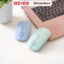 AZKO Ataru Mouse Wireless I330 - Biru Dusty