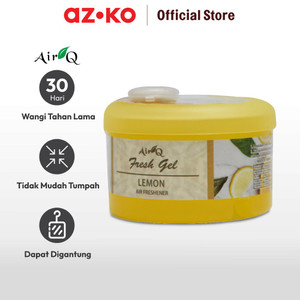 AZKO Airq Lemon Pengharum Mobil Fresh Gel