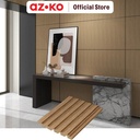 AZKO Maxb 290X16X1.2 Cm Panel Dinding - Cokelat Wenge