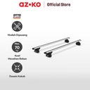 AZKO Otto Klasse 124 Cm Rak Atap Mobil Fcb - Silver