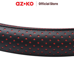 AZKO Otto Klasse Sarung Stir Mobil Hollow Sport - Hitam