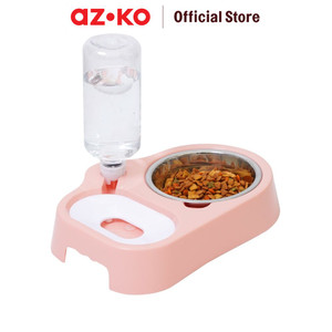 AZKO Paws N Tail Dispenser Makanan Hewan - Pink