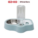 AZKO Paws N Tail Dispenser Makanan Hewan - Biru