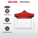 AZKO Soleil 3X3 mtr Tenda Gazebo Lipat - Merah