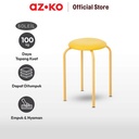 AZKO Soleil Bangku Metal - Kuning