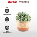 AZKO Arthome 17.8 Cm Bunga Artifisial Melia Azedarach - Hijau