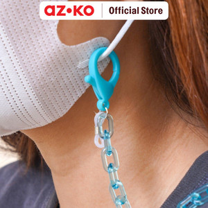 AZKO Ataru Tali Masker Rantai - Hijau