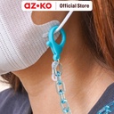 AZKO Ataru Tali Masker Rantai - Hijau
