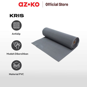 AZKO Krisfloor 1.2x1 Mtr Alas Lantai Anti Slip - Abu-Abu