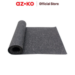 AZKO Krisfloor 100x100 Cm Gym Roll Matras - Hitam