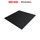 AZKO Krisbow Karpet Karet Gym 50x50 Cm - Abu-Abu