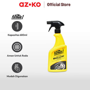 AZKO Formula 1 Pembersih Roda Kendaraan 680 Ml