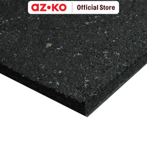 AZKO Krisbow Karpet Karet Gym 50x50 Cm - Abu-Abu