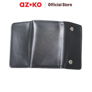 AZKO Otto Kalasse Gantungan Kunci Kulit Asli - Hitam