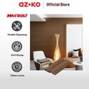 AZKO Maxb 290X12X2 Cm Panel Dinding - Cokelat Walnut