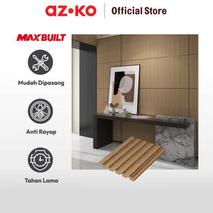 AZKO Maxb 290X16X1.2 Cm Panel Dinding - Cokelat Wenge