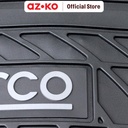 AZKO Sparco Set 4 Pcs Karpet Mobil Pvc - Hitam