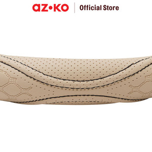 AZKO Otto Klasse Sarung Stir Mobil Honeycomb - Krem