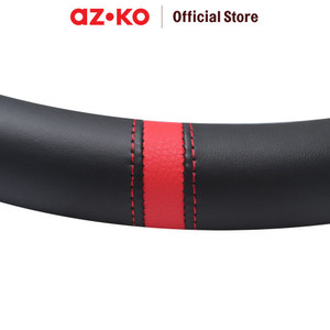 AZKO Otto Klasse Sarung Stir Mobil Hollow Sport - Hitam