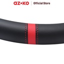 AZKO Otto Klasse Sarung Stir Mobil Hollow Sport - Hitam