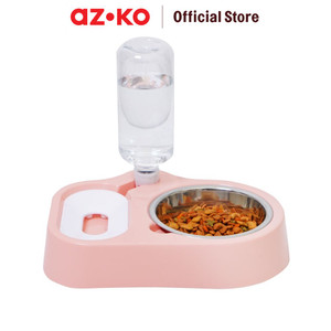 AZKO Paws N Tail Dispenser Makanan Hewan - Pink