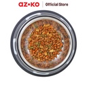 AZKO Paws N Tail 940 Ml Tempat Makan Hewan Bone Print