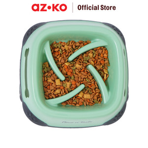 AZKO Paws N Tail 580 Ml Tempat Makan Hewan Anti Slip