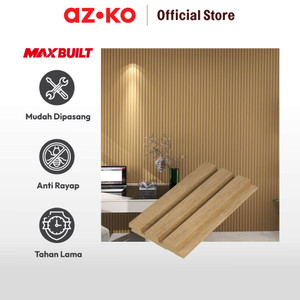 AZKO Maxb 29Ox12X1.2 Cm Panel Dinding - Cokelat Moka