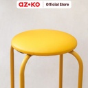 AZKO Soleil Bangku Metal - Kuning