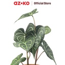 AZKO Arthome 22.8 Cm Bunga Artifisial Dengan Pot - Hijau