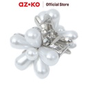 AZKO Ataru Set 2 Pcs Jepit Rambut Flower Baloon Extra Small - Silver/Gold Hair Clip Claw Aksesoris Jepitan Cewek Penjepit Hiasan Rambut Wanita Aksesori Kepala