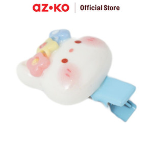 AZKO Ataru Set 10 Pcs Jepit Rambut Anak Hair Tie Aksesoris Karet Rambut Cewek Hair Clip Aksesoris Jepitan Cewek Aksesori Kepala