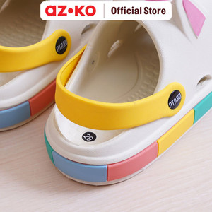 AZKO Ataru Ukuran 29 Sandal Anak Clogs Unicorn - Krem Kid Slippers Sepatu Sandal Alas Kaki Sendal Santai Anak