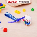 AZKO Ataru Gantungan Kunci White Cat Random Key Chain Penanda Kunci Serbaguna Key Ring Accessories