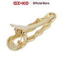 AZKO Ataru Jepit Rambut Wave - Silver/Gold Hair Clip Aksesoris Jepitan Cewek Penjepit Hiasan Rambut Wanita Aksesori Kepala