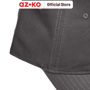 AZKO Ataru Topi Baseball Paris - Abu-Abu Aksesoris Kepala Baseball Cap Topi Stylish Unisex Serbaguna Fashionable Hat Aksesoris Fashion Pria Wanita