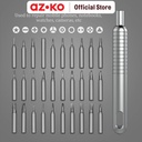 AZKO Maxbuilt Set 31 Pcs Obeng Presisi - Abu-Abu Screwdriver Alat Perkakas Peralatan Elektronik Perlengkapan Electronic