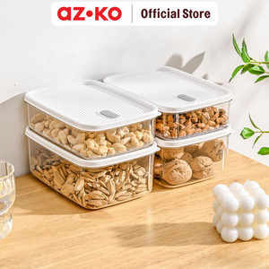 AZKO Picas Set 5 Pcs Wadah Makanan Food Container Kotak Makan Food Grade Serbaguna Tempat Makanan Food Storage Kitchenware