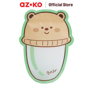 AZKO Ataru 13.5X18 cm Set 3 Pcs Plastik Pembungkus Makanan Zipper Bear packaging pembungkus makanan kantong pengemas food packing