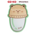 AZKO Ataru 13.5X18 cm Set 3 Pcs Plastik Pembungkus Makanan Zipper Bear packaging pembungkus makanan kantong pengemas food packing