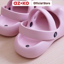 AZKO Ataru Ukuran 40/41 Sandal Wanita Mary Jane Cat - Pink women slipper sendal kasual alas kaki perempuan stylish