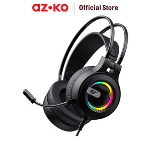 AZKO Havitheadphone Gaming H2040D - Hitam on ear headphones kabel headset telinga aksesoris gadget
