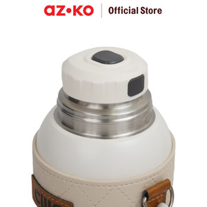 AZKO Ataru 520 ml Botol Vaccuum Flask Dengan Sleeve tumbler termos minumantempat air minum panas dinginwater bottle food gradeperlengkapan minum